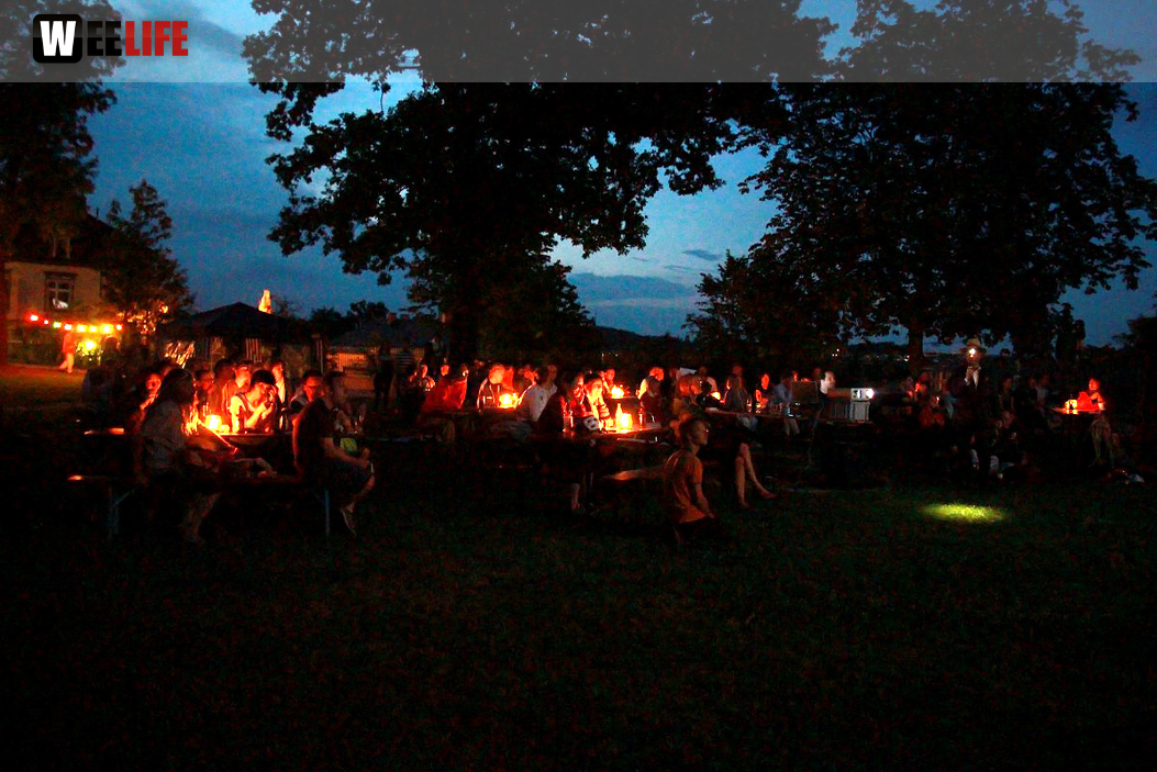 Uferflimmern, Open Air Kino Mit Haut und Haar