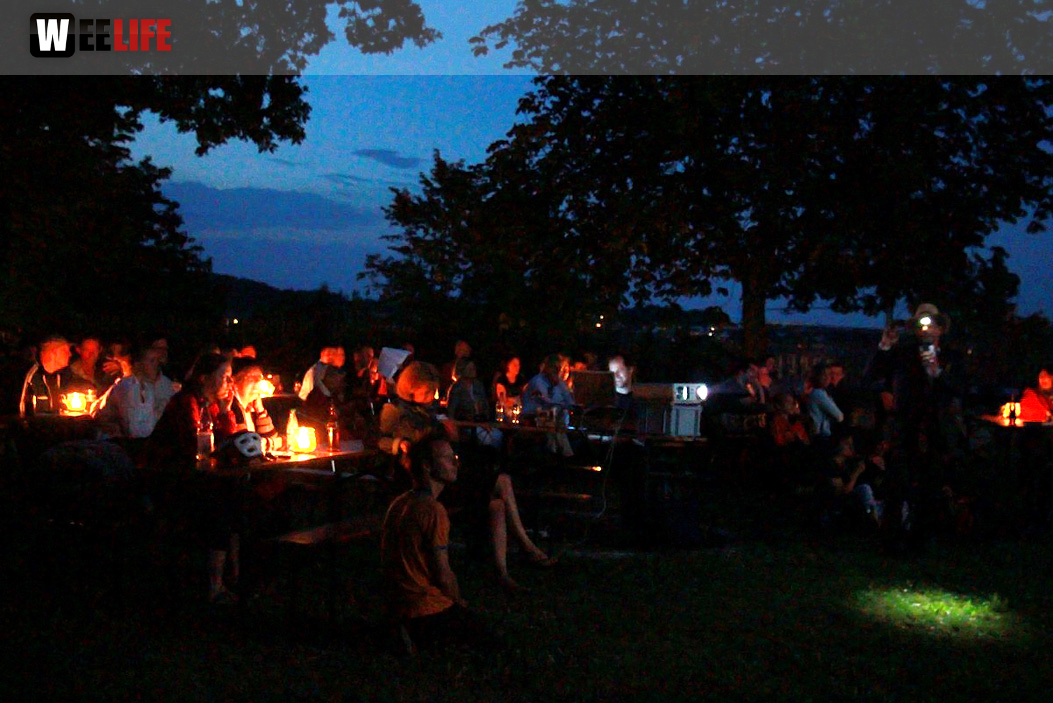 Uferflimmern, Open Air Kino Mit Haut und Haar