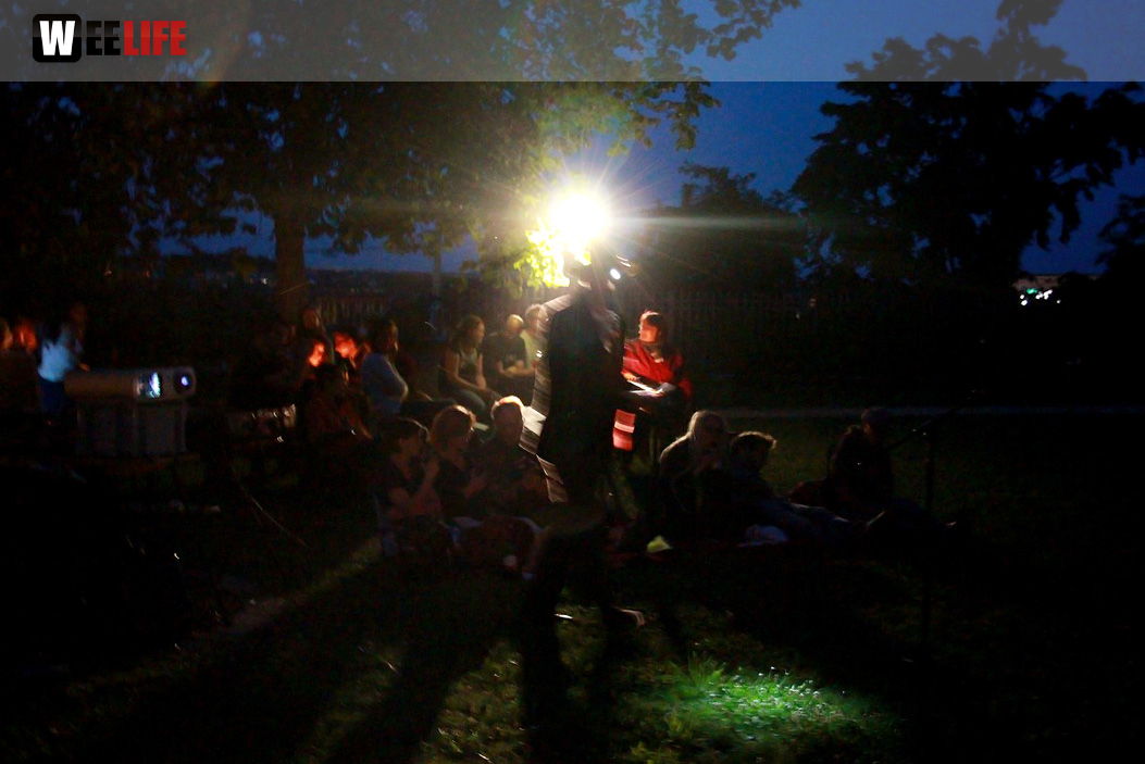 Uferflimmern, Open Air Kino Mit Haut und Haar