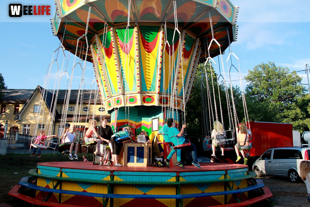 Wiesenfest Helmbrechts mit die Partyteufel