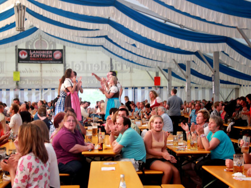 Wiesenfest Helmbrechts mit die Partyteufel – Foto 15