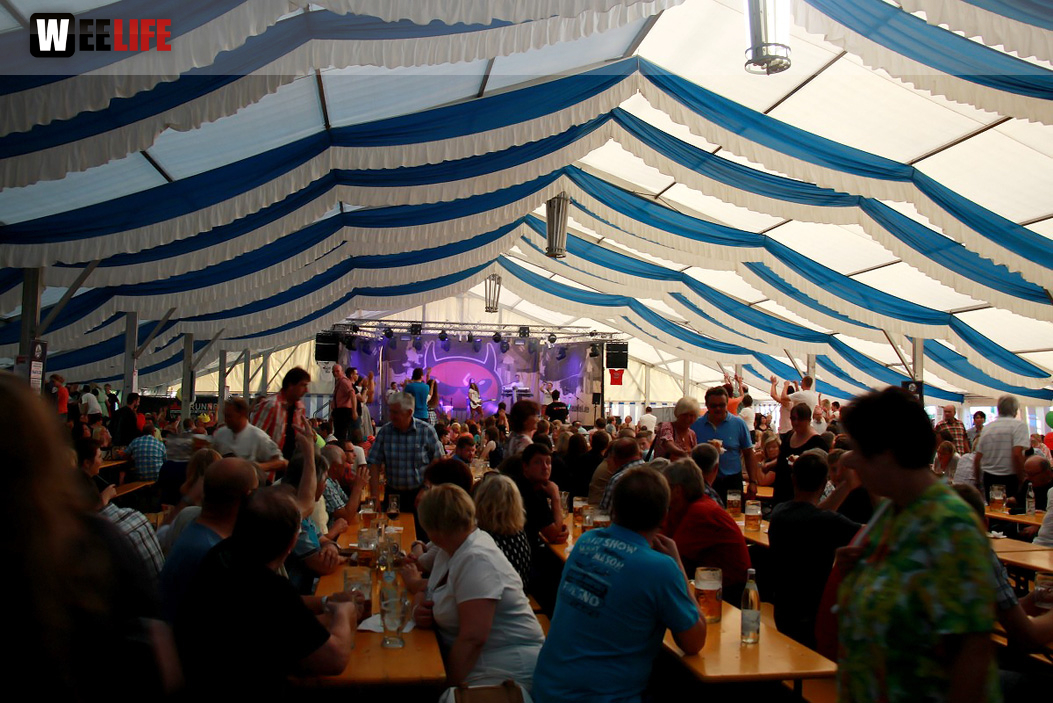 Wiesenfest Helmbrechts mit die Partyteufel