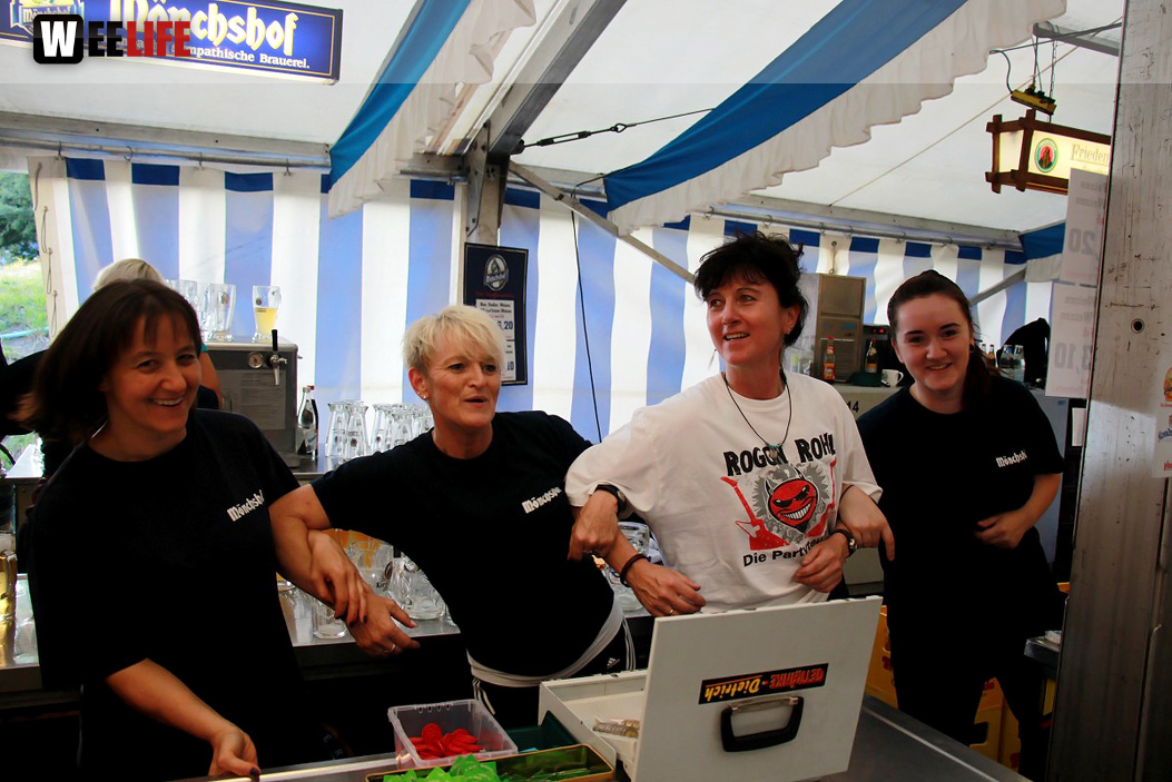 Wiesenfest Helmbrechts mit die Partyteufel