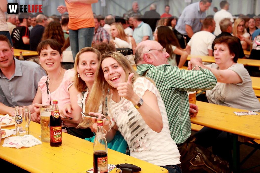 Wiesenfest Helmbrechts mit die Partyteufel