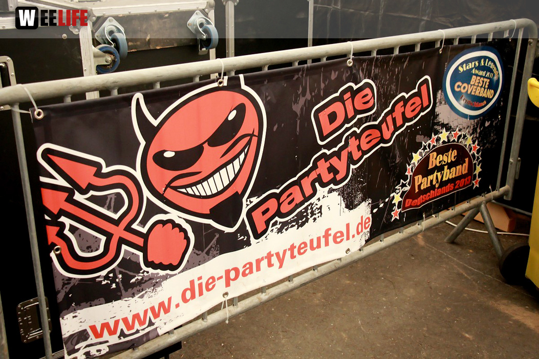 Wiesenfest Helmbrechts mit die Partyteufel