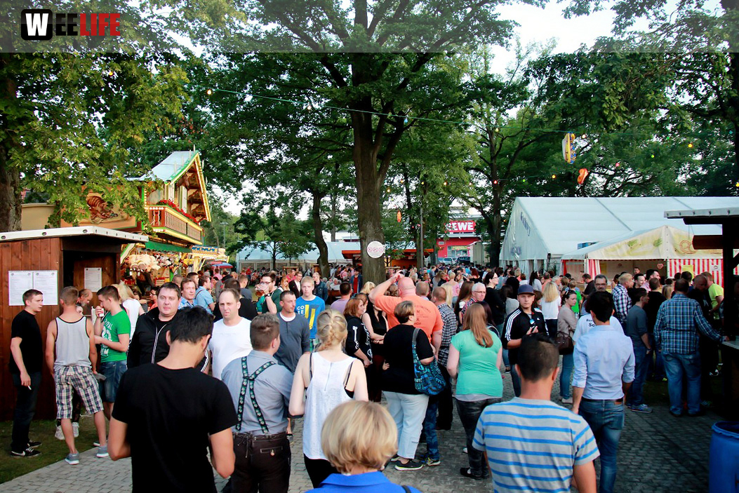 Wiesenfest Selbitz mit Radspitz