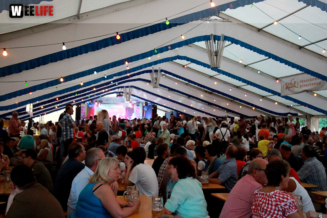 Wiesenfest Selbitz mit Radspitz