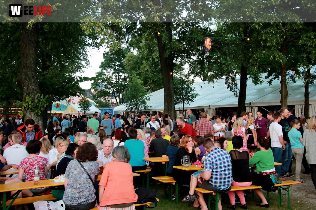 Wiesenfest Selbitz mit Radspitz
