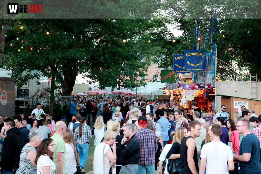 Wiesenfest Selbitz mit Radspitz
