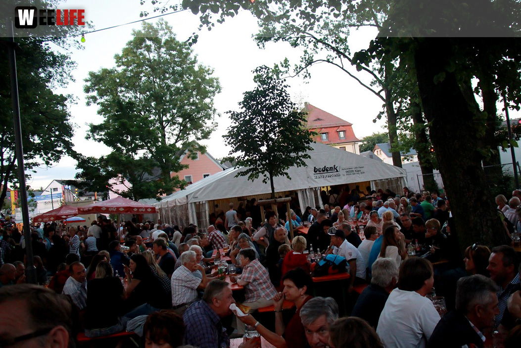 Wiesenfest Selbitz mit Radspitz