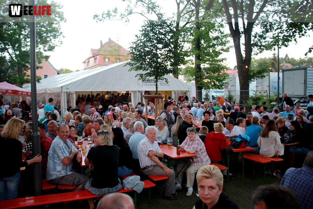 Wiesenfest Selbitz mit Radspitz