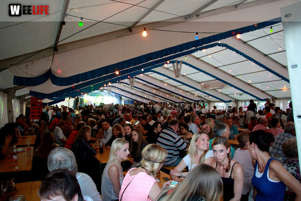 Wiesenfest Selbitz mit Radspitz