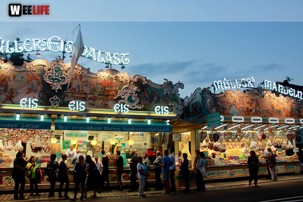 Wiesenfest Selbitz mit Radspitz
