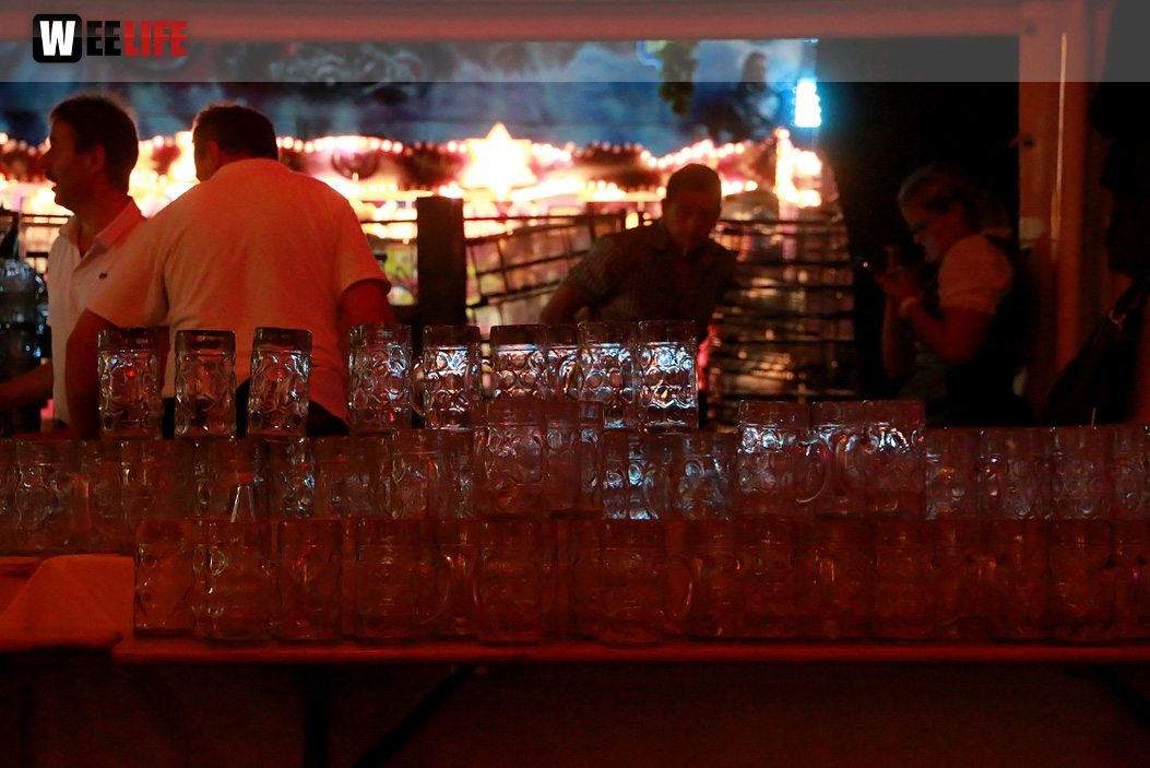 Wiesenfest Selbitz mit Pina Colada Feuerwerk