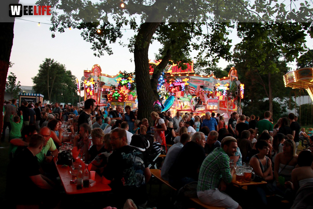 Wiesenfest Selbitz mit Pina Colada Feuerwerk