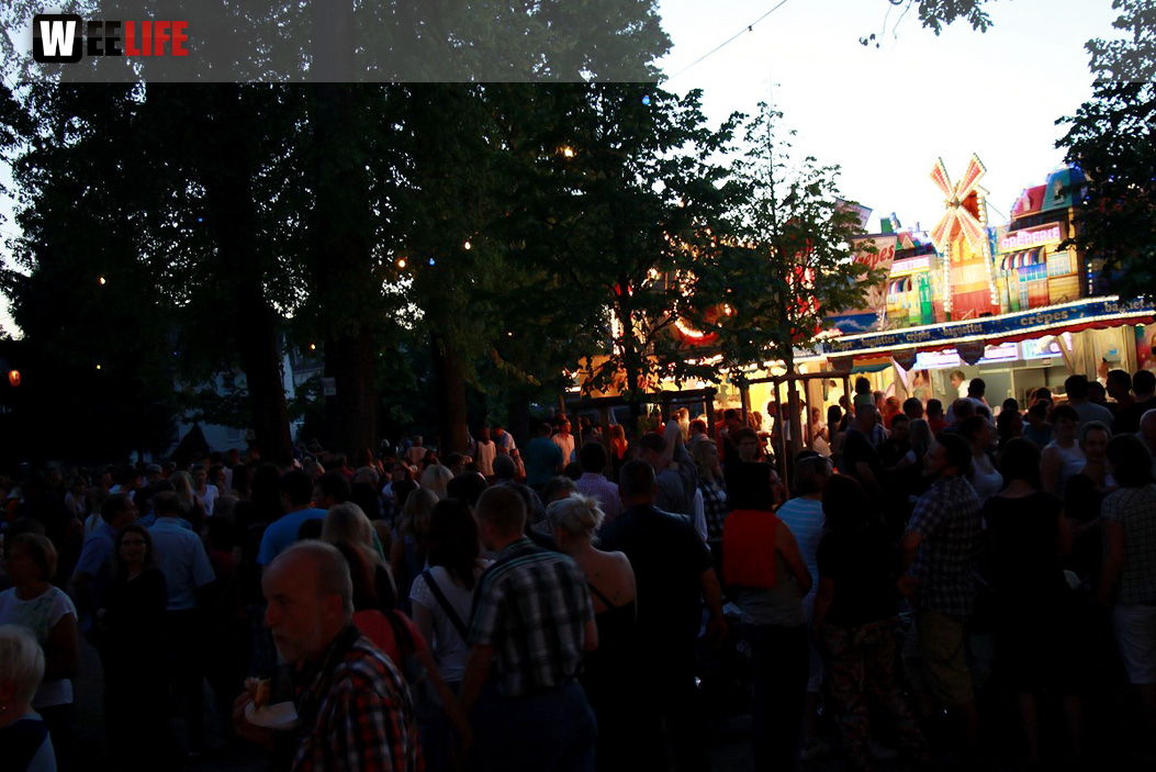 Wiesenfest Selbitz mit Pina Colada Feuerwerk