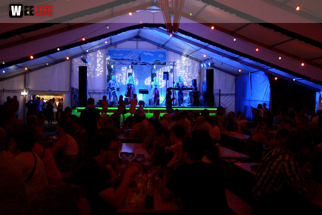 Wiesenfest Selbitz mit Pina Colada Feuerwerk