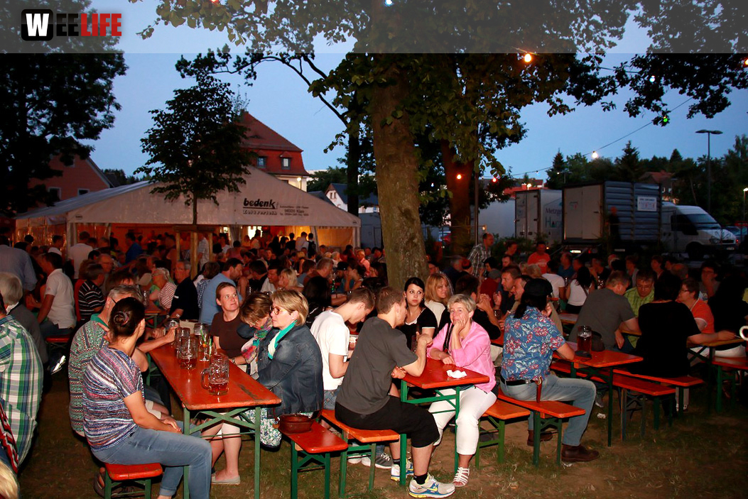 Wiesenfest Selbitz mit Pina Colada Feuerwerk
