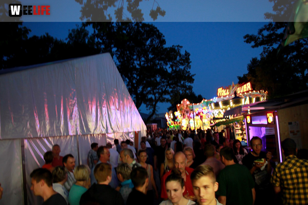 Wiesenfest Selbitz mit Pina Colada Feuerwerk