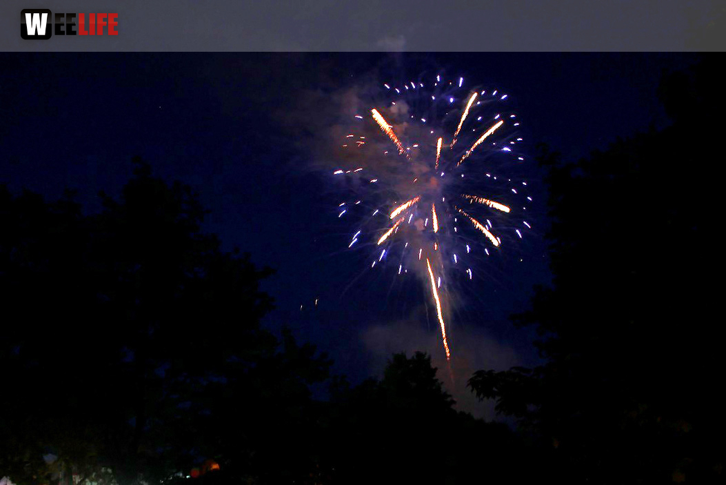 Wiesenfest Selbitz mit Pina Colada Feuerwerk
