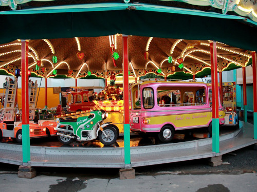103. Volksfest letzter Aufbau Tag – Foto 15