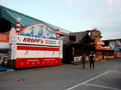103. Volksfest letzter Aufbau Tag – Foto 34