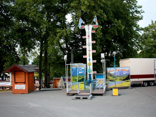 103. Volksfest letzter Aufbau Tag – Foto 40
