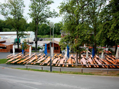 103. Volksfest letzter Aufbau Tag – Foto 42