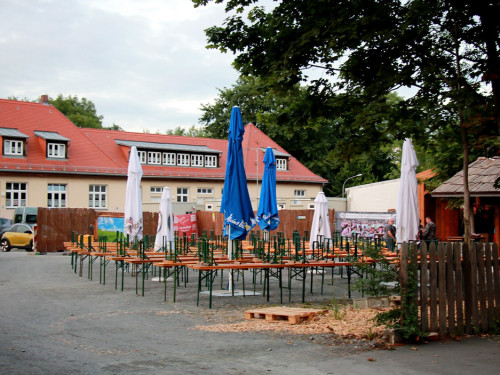 103. Volksfest letzter Aufbau Tag – Foto 60