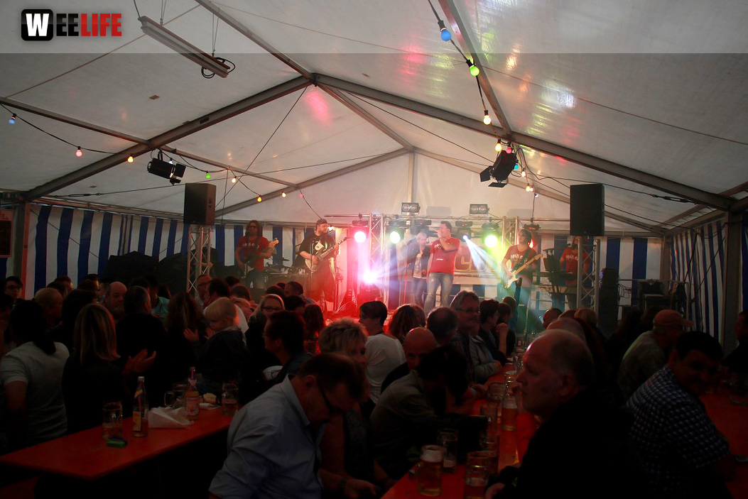 Sportfest FC Wiesla mit der Partyband Obacht