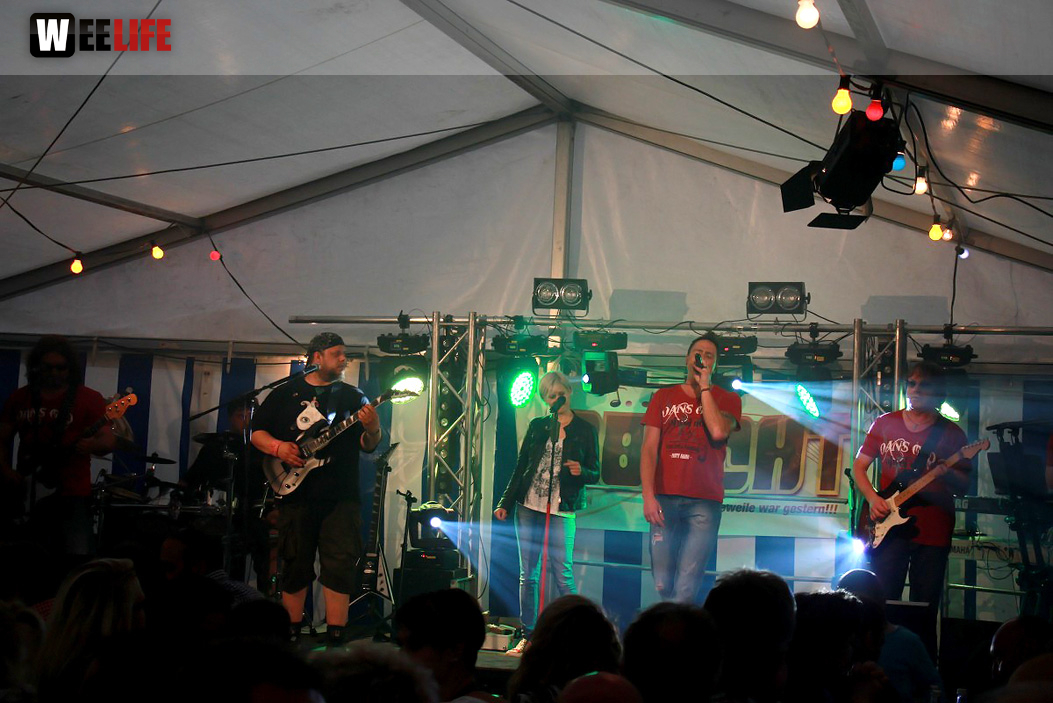 Sportfest FC Wiesla mit der Partyband Obacht