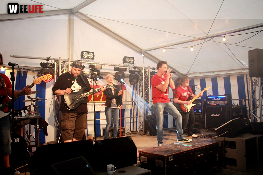 Sportfest FC Wiesla mit der Partyband Obacht