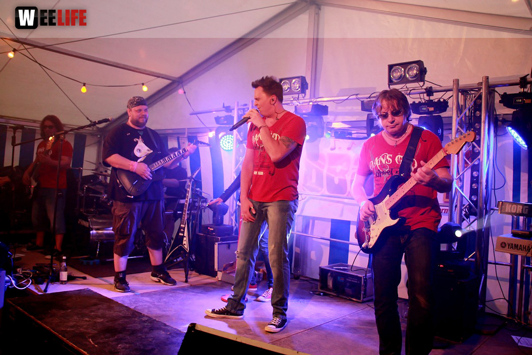 Sportfest FC Wiesla mit der Partyband Obacht