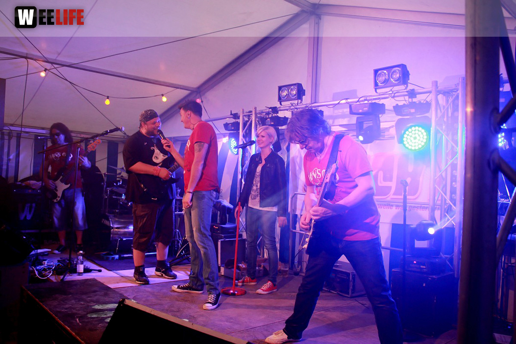 Sportfest FC Wiesla mit der Partyband Obacht