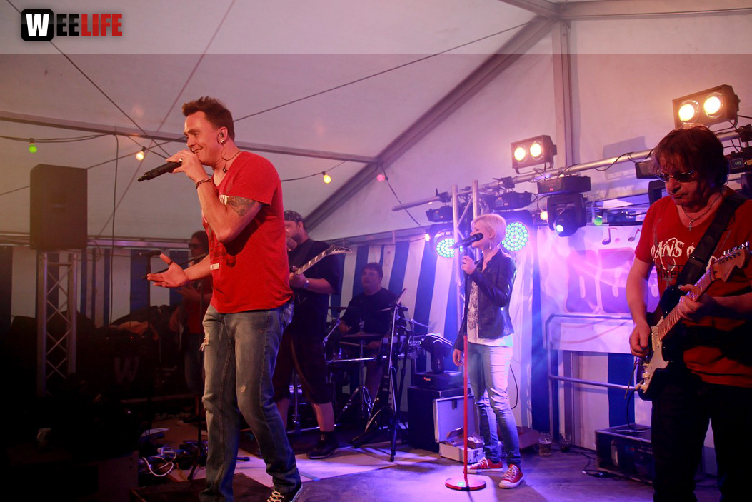 Sportfest FC Wiesla mit der Partyband Obacht