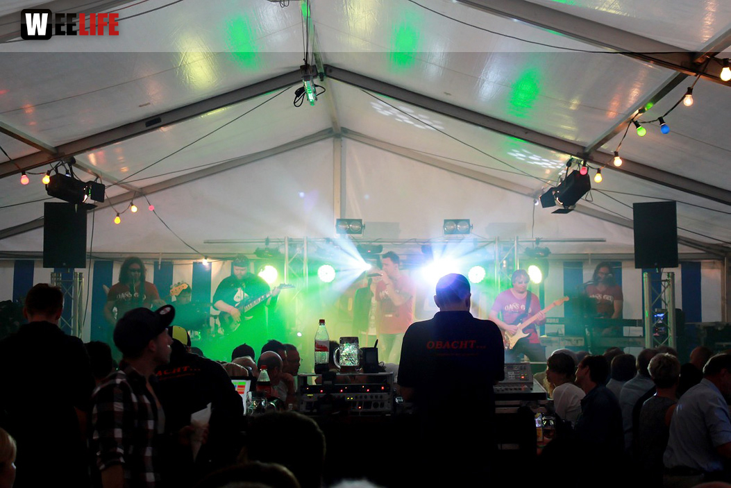 Sportfest FC Wiesla mit der Partyband Obacht