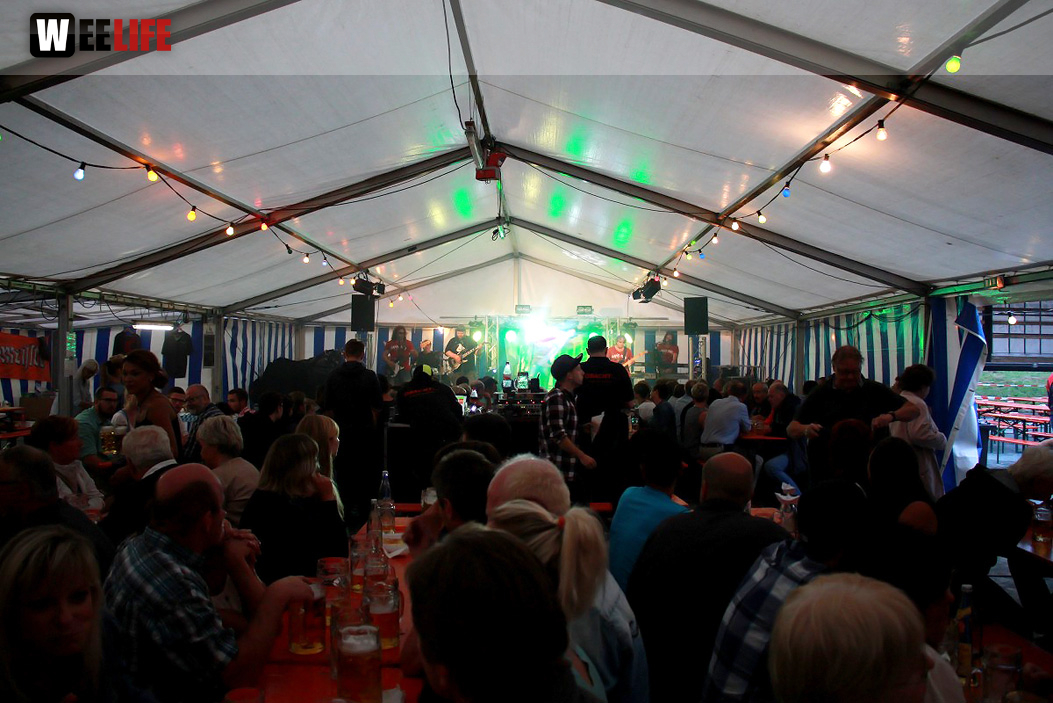 Sportfest FC Wiesla mit der Partyband Obacht