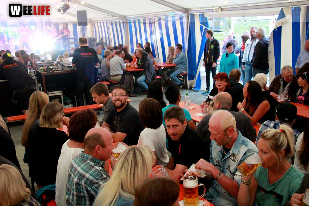 Sportfest FC Wiesla mit der Partyband Obacht