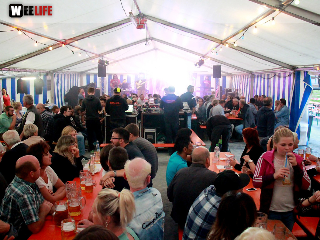 Sportfest FC Wiesla mit der Partyband Obacht