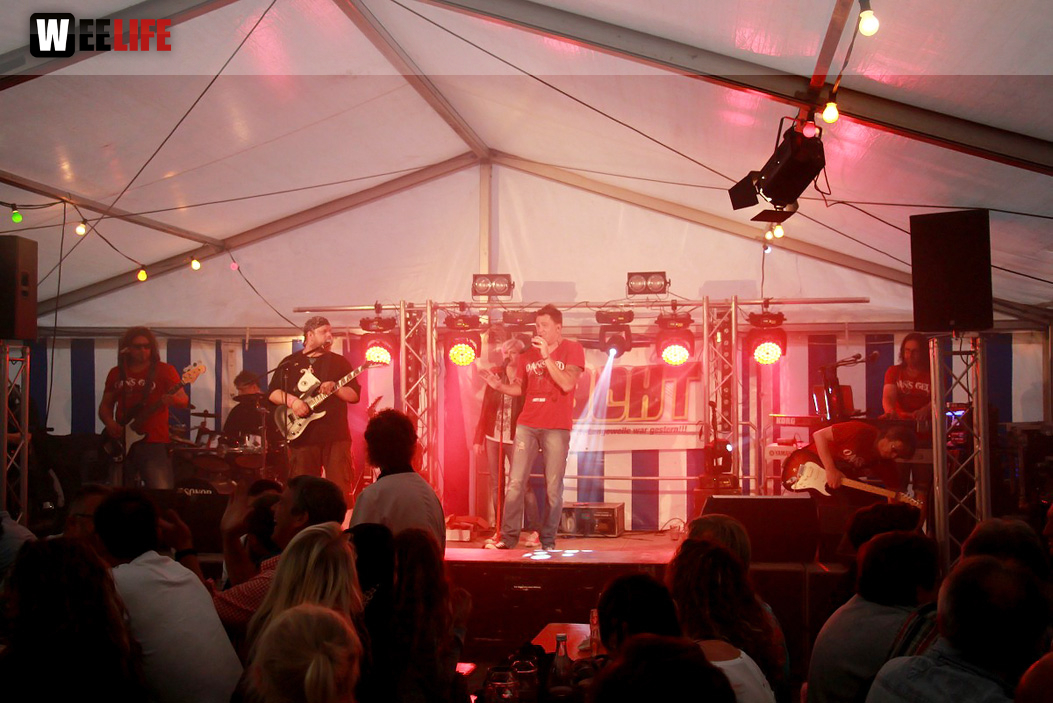 Sportfest FC Wiesla mit der Partyband Obacht