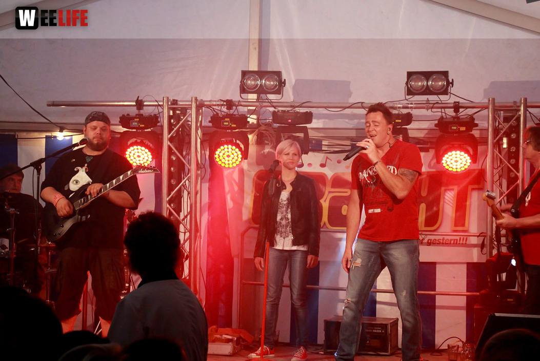 Sportfest FC Wiesla mit der Partyband Obacht