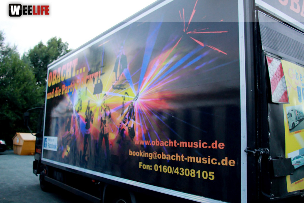 Sportfest FC Wiesla mit der Partyband Obacht