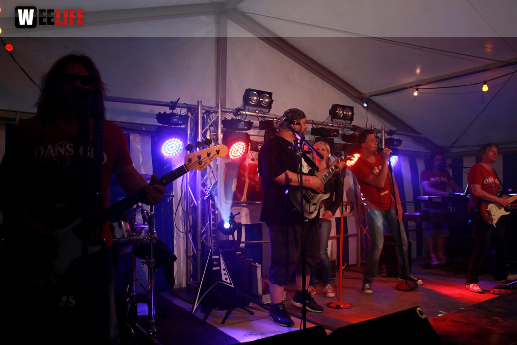Sportfest FC Wiesla mit der Partyband Obacht
