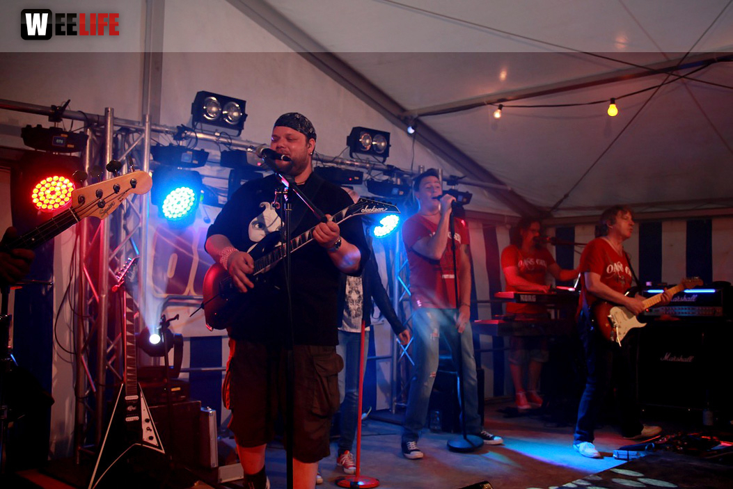 Sportfest FC Wiesla mit der Partyband Obacht