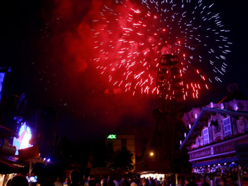 103. Hofer Volksfest Eröffnungsfeuerwerk – Foto 3