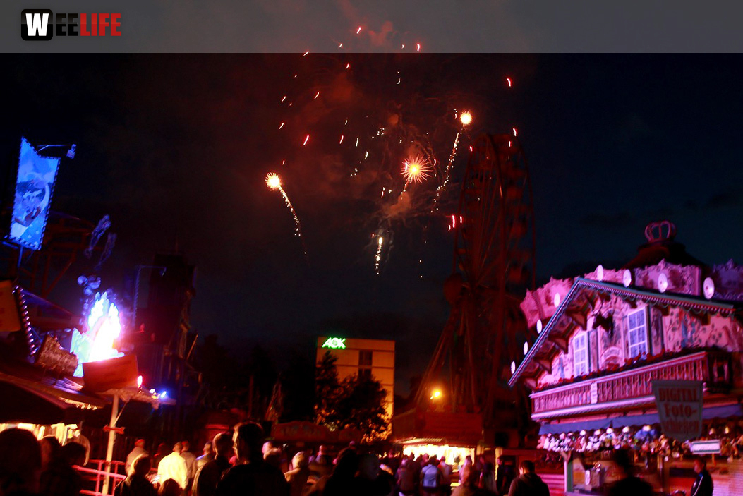 103. Hofer Volksfest Eröffnungsfeuerwerk