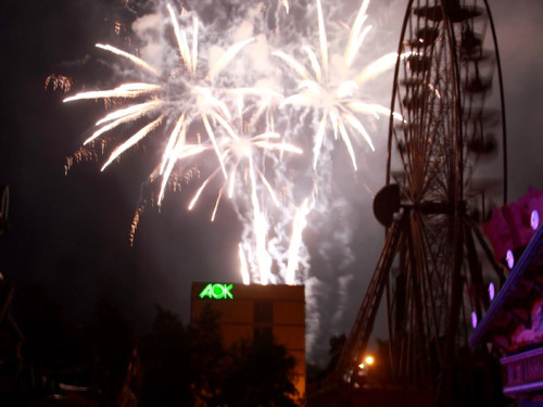 103. Hofer Volksfest Eröffnungsfeuerwerk – Foto 13