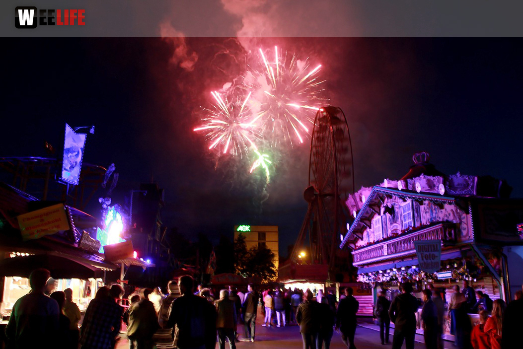 103. Hofer Volksfest Eröffnungsfeuerwerk