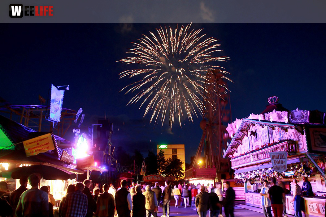 103. Hofer Volksfest Eröffnungsfeuerwerk