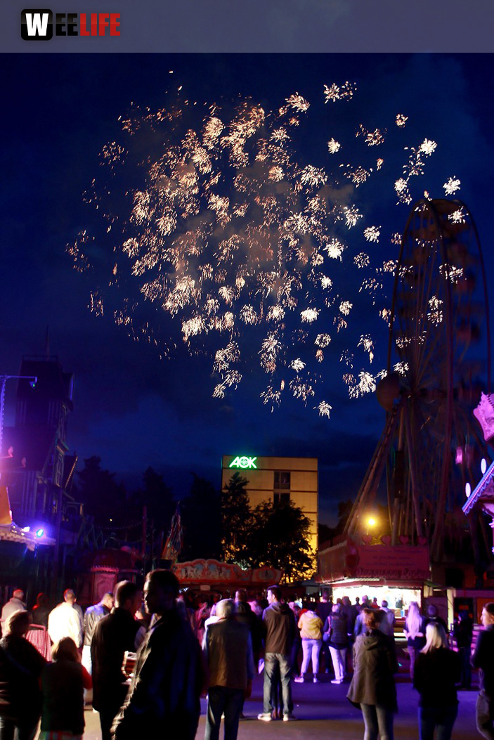 103. Hofer Volksfest Eröffnungsfeuerwerk